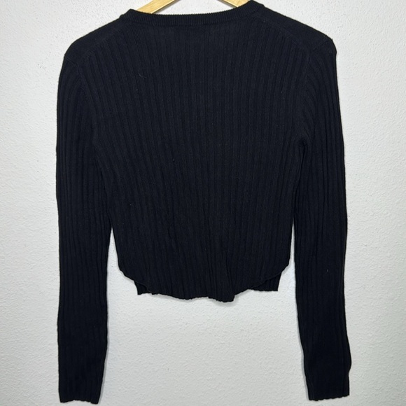 Babaton Aritzia New black Nathaniel sweater size Medium - Picture 3 of 5